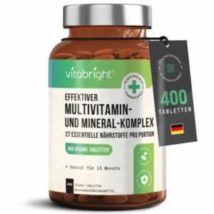 Multivitamin Tabletten Hochdosiert 400 13 Monate Vitamine Mineralien &