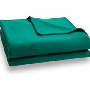 Zoeppritz Soft-Fleece Decke  110x150 cm in Türkis UVP 59,00