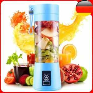 380ml USB Tragbarer Mini Mixer Smoothie Blender Elektrischer Saftmixer Geschenk-