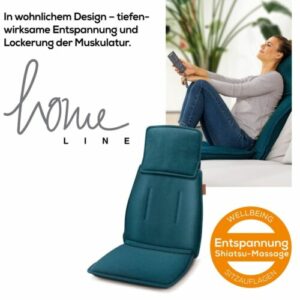 Beurer MG 330 petrol blue Shiatsu-Massagesitzauflage