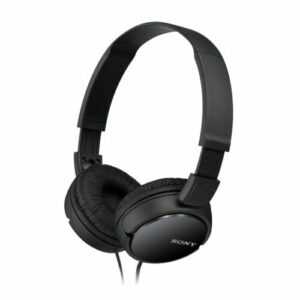 Sony MDR-ZX110 Kopfhörer Schwarz On Ear kabelgebunden Faltbar Headset mit Kabel