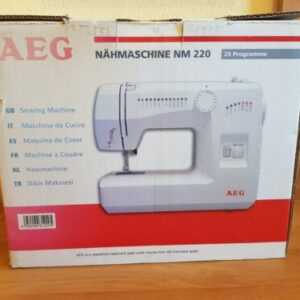 AEG Nähmaschine NM 220 NEU