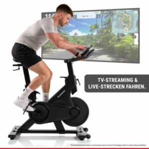 HAMMER Speedbike Speed Race X, Indoor Cycle, Fitnessbike, Fahrrad Home Indoor