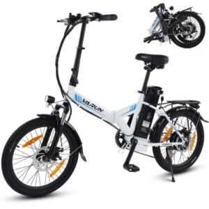 VARUN E Bike 20 Zoll klapprad 7 Gänge E-Fahrrad 48V 13AH Elektrofahrrad CityBike