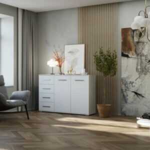 Kommode Schubladkasten Highboard Sideboard  FRIDA 135 cm