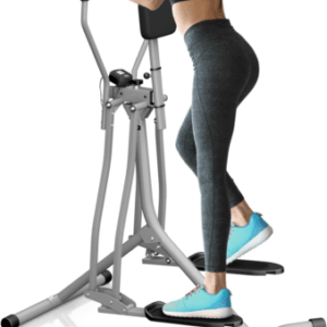 Physionics® Crosstrainer Mit LCD Display - Für Zuhause, Mit Herzschlag Sensor Un