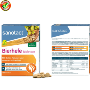 Sanotact Bierhefe Tabletten (400 Tabletten.)