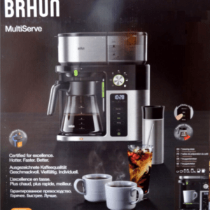 Braun KF 9050 BK MultiServe digitale Kaffeemaschine