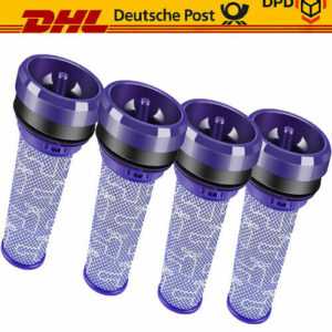 4er Filter für Dyson DC37 DC37C DC33 DC33C DC39 DC28 DC28C DC53 Staubsauger DHL