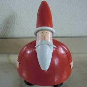 Weihnachtsmann SANTA CLAUS aus Metall, 15cm hoch, Weihnachtsdeko