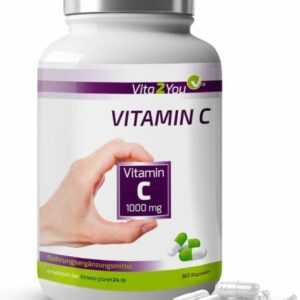 Vita2You Vitamin C 1000mg - 365 capsules - annual pack - high dosage