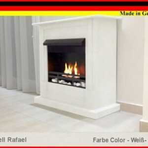 Ethanolkamin Gelkamin Kamin Gel Fireplace Caminetti Modell Rafael Deluxe Weiss