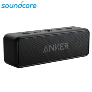 Anker SoundCore 2 Bluetooth Lautsprecher Fantastischer Sound Bass IPX7 Schwarz