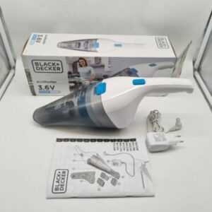 Black & Decker Mini- Akku-Auto-Sauger NVC115JL Dustbuster - Beschreibung lesen