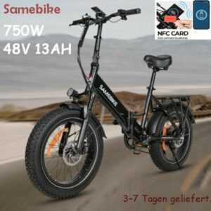 20 ZOLL Elektrofahrrad 750W 48V 13AH Mountainbike Klapprad Pedelec E-Bike 40KM/H