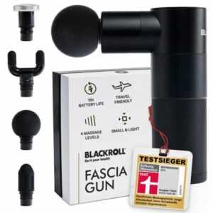 Blackroll Massagepistole mit 4 Aufsätzen Fascia Gun NEU und versiegelt