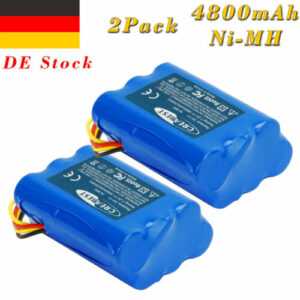 2x 4800mAH 7,2V Ni-MH Akku Für Neato XV Signature Pro, XV-12 Vorwerk VX100 VR100