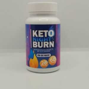 KETO NIGHT BURN Stoffwechsel extrem - 60 Kapseln Abnehmen Gewicht Glucomannan