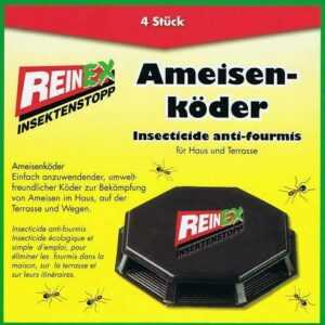 4x Ameisenköder Insekten Ameisenfalle Köder Insektenstopp Ameisen Köderdose