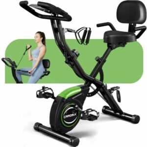 Flamaker LCD Trimmrad Heimtrainer Fitness Fahrrad Hometrainer Cardio Ergometer