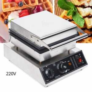 Waffeleisen Belgische Waffelautomat Brüsseler Waffel Waffelmaker 4 Waffeln 1750W