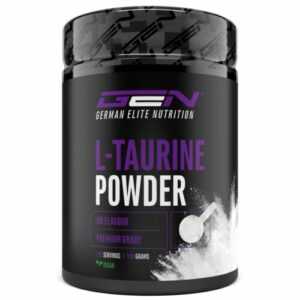 L-Taurin - 500g Pulver - Vegan ohne Zusätze + Dosierlöffel - Booster Energie