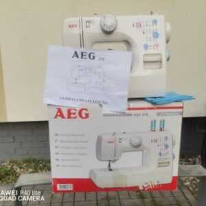 AEG 376 Nähmaschine