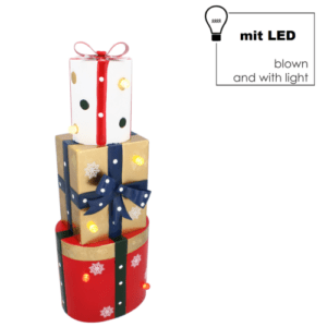 LED Geschenkbox Weihnachten Beleuchtete Geschenkboxen Weihnachtsdeko groß