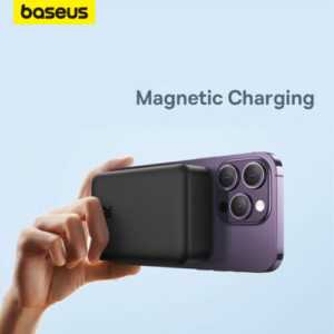 Baseus 20000mAh Magnetische Power Bank MagSafe Wireless Charger Für iPhone 15 14