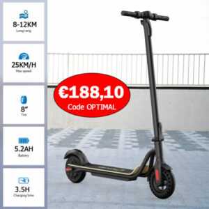 8" E-Scooter Elektroroller Faltbar Elektro Scooter 5,2AH bis 7,5Miles E-Roller