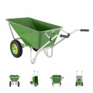 Hofkarre Schubkarre Futterkarre Gartenschubkarre Schiebkarre 220l 300kg