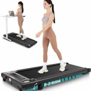 Laufband Elektrisch 6 km/h LCD Display Puls Fitness Heimtrainer klappbar 140 kg