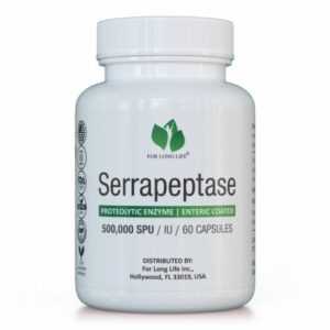 Serrapeptase (500.000 IE) - Proteolytisches Enzympräparat - Magensaftresistent