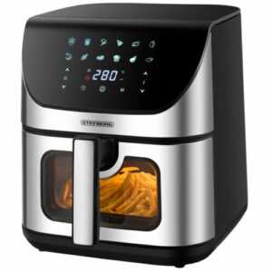 Heißluftfritteuse 4in1 Minibackofen Dörrautomat Air Fryer Friteuse Fritteuse