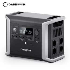 Dabbsson 1200W 1330Wh Tragbare Powerstation Solargenerator Stromerzeuger Camping