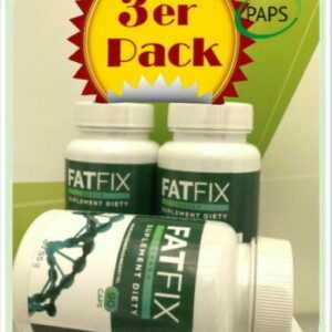 FatFix 270 Kapseln (3x 90 Stück) XXL Packung -  Keto