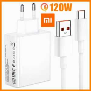 Xiaomi 120W Schnell Ladegerät Netzteil mit 1M USB-C Kabel Redmi Note10/11/12Pro