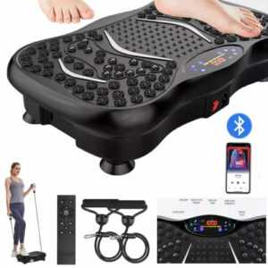 Vibrationsplatte Vibrationstrainer Fitness Rüttelplatte 99 Intensitätsstufen