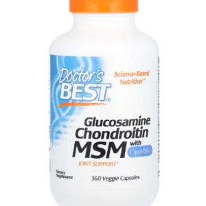 Doctor's Best, Glucosamin Chondroitin MSM mit OptiMSM, 360 vegetarische Kapseln