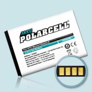 PolarCell HTC 35H00140-00M 35H00140-01M 35H00140-02M Power-Akku Batterie Accu