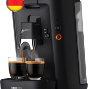 Philips Senseo Maestro Kaffeepadmaschine mit Kaffeestärkewahl und Schwarz