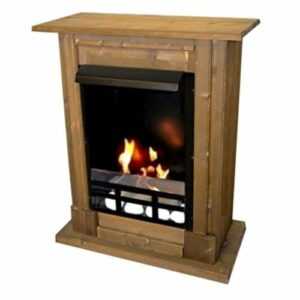 Ethanolkamin Gelkamin Kamin Fireplace Camino Cheminee Madrid Deluxe Royal Eiche