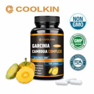 120pcs Garcinia Cambogia Complex – Premium-Fettverbrennung, Gewichtsverlust