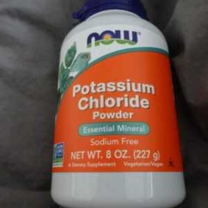 Now Foods, Potassium Chloride Powder, 227g