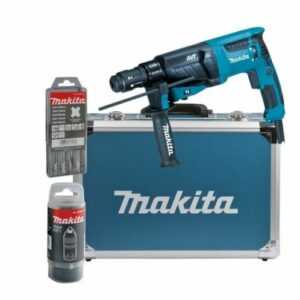 Makita 26mm Kombi Bohrhammer HR2631FT13 SDS+ Schlagbohrmaschine Kombihammer