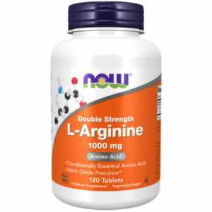 Now Foods, L-Arginine (Double Strength),1000mg, 120 Veg.Tabletten - Blitzversand