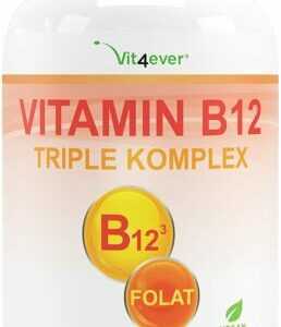 Vitamin B12 Triple Komplex - 365 Tabletten + Folat 5-MTHF MHD 10/25