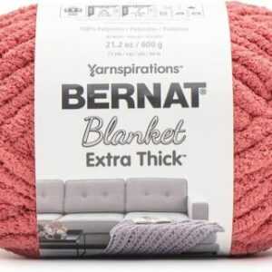 Bernat Decke extra dickes Tongarn Polyester 600g 7 Jumbo Stricken