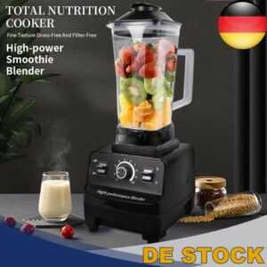 3200W 2L Multifunktional Standmixer Smoothie Maker Blender Mixer Rührmaschine DE