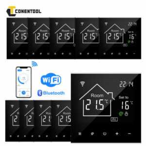 10tlg. Thermostat Digitaler Temperaturregler Programmierbar Raumthermostat WLAN